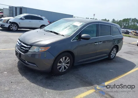 2015 Honda Odyssey Ex из США, поврежденный, VIN 5FNRL5H41FB059667